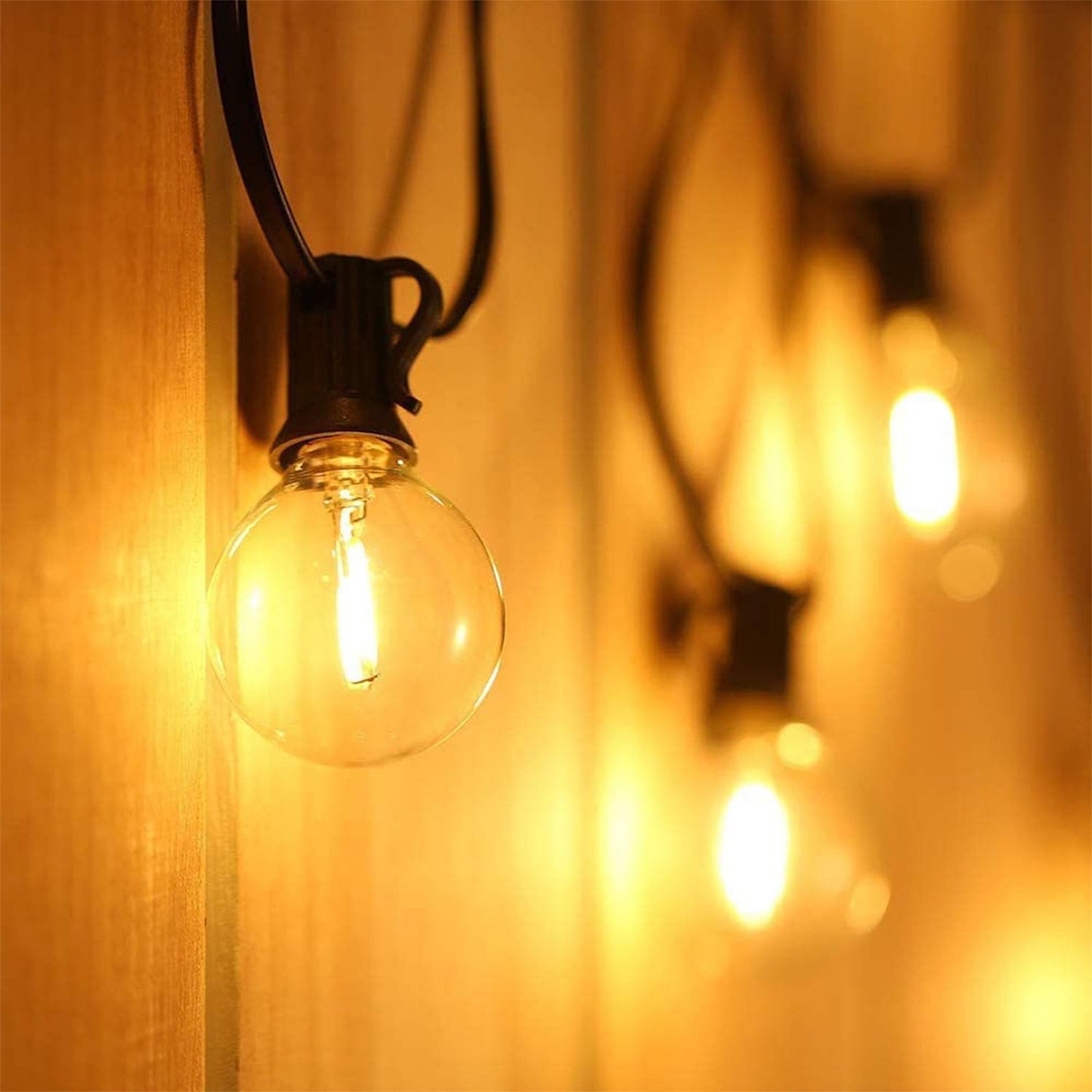 ROMANJOY 230V E12 1W G40 LED Light Bulbs, 6 Pack (2200K Warm)