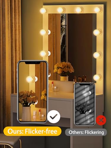 Romanjoy 120V E26 Dimmable G16.5 6W LED Light Bulb, 10 Pack (2700K Warm)